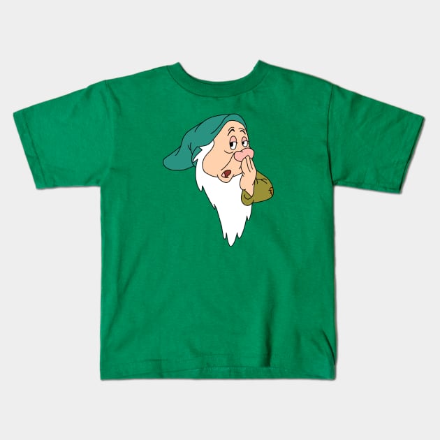 Sleepy Dwarf Kids T-Shirt by BrittXJoe